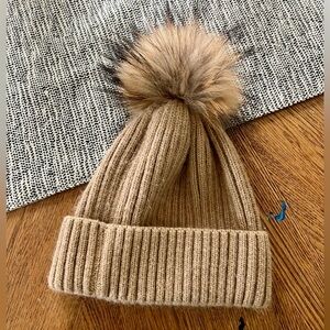 Linda Richards | Tan Fur Beanie